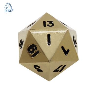 Metal Polyhedral Polyhedral Role Playing Dice Set