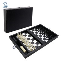 Travel Leatherette Chess Set